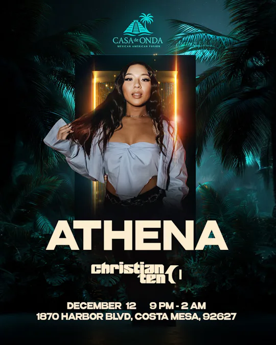 Casa de Onda Presents: ATHENA