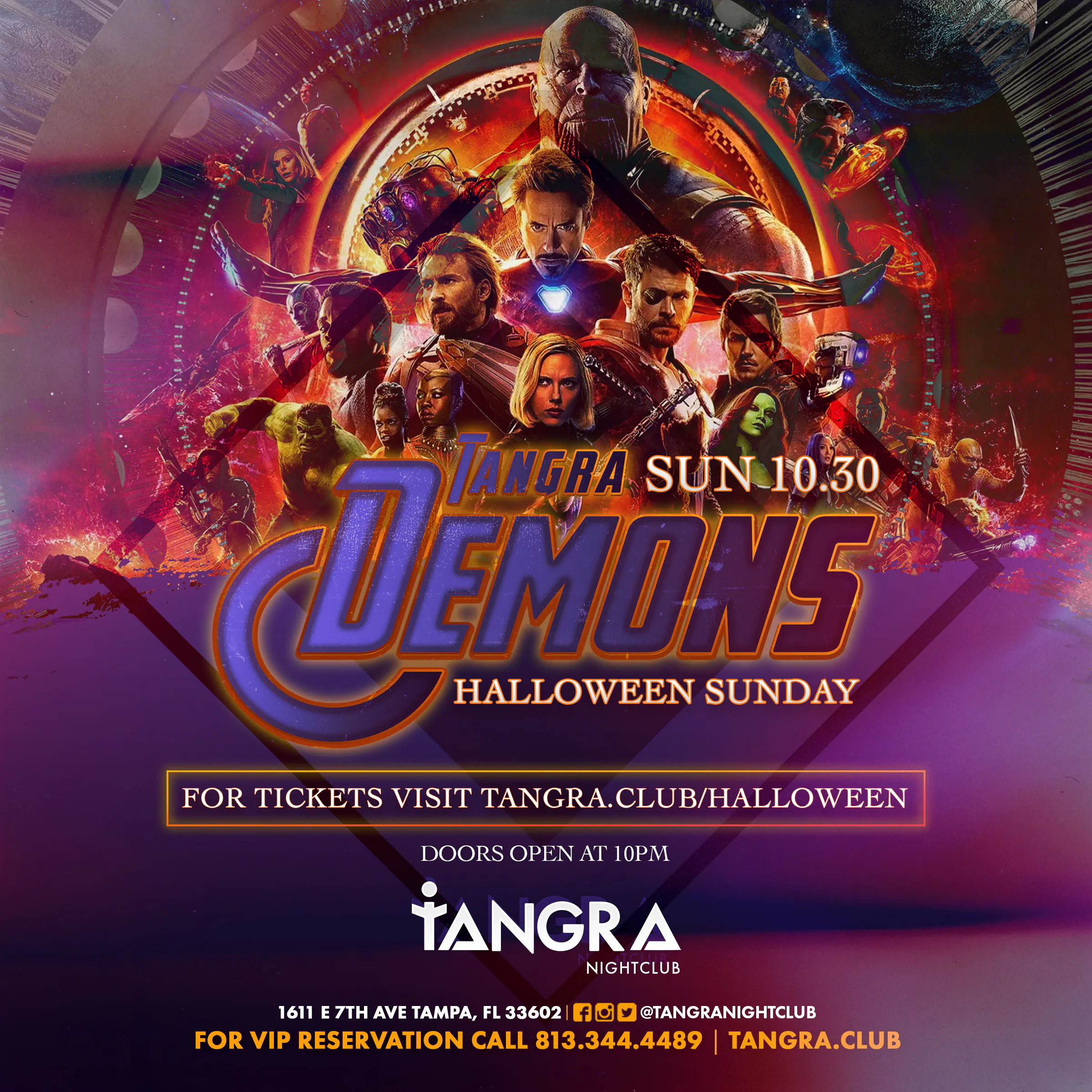 Tangra Demons Halloween Party 