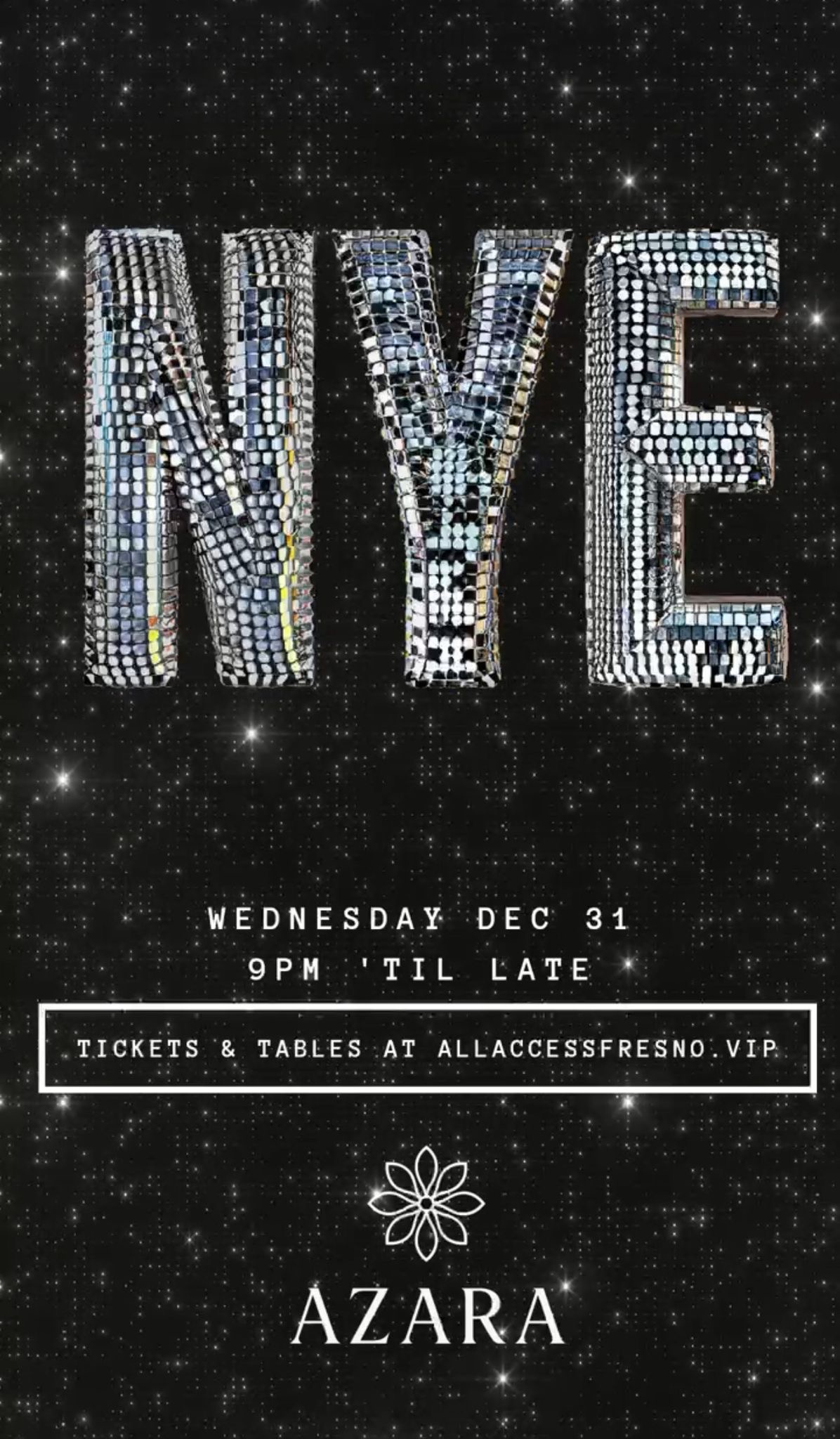 NEW YEARS EVE AT AZARA 