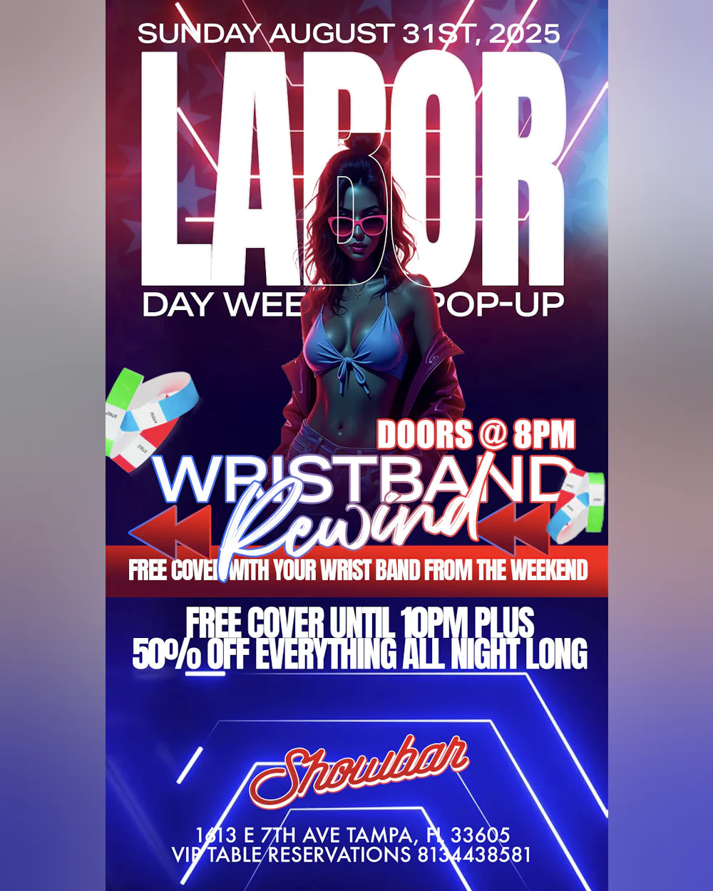 Wristband Rewind: Labor Day Weekend Pop-Up - 8/31/25