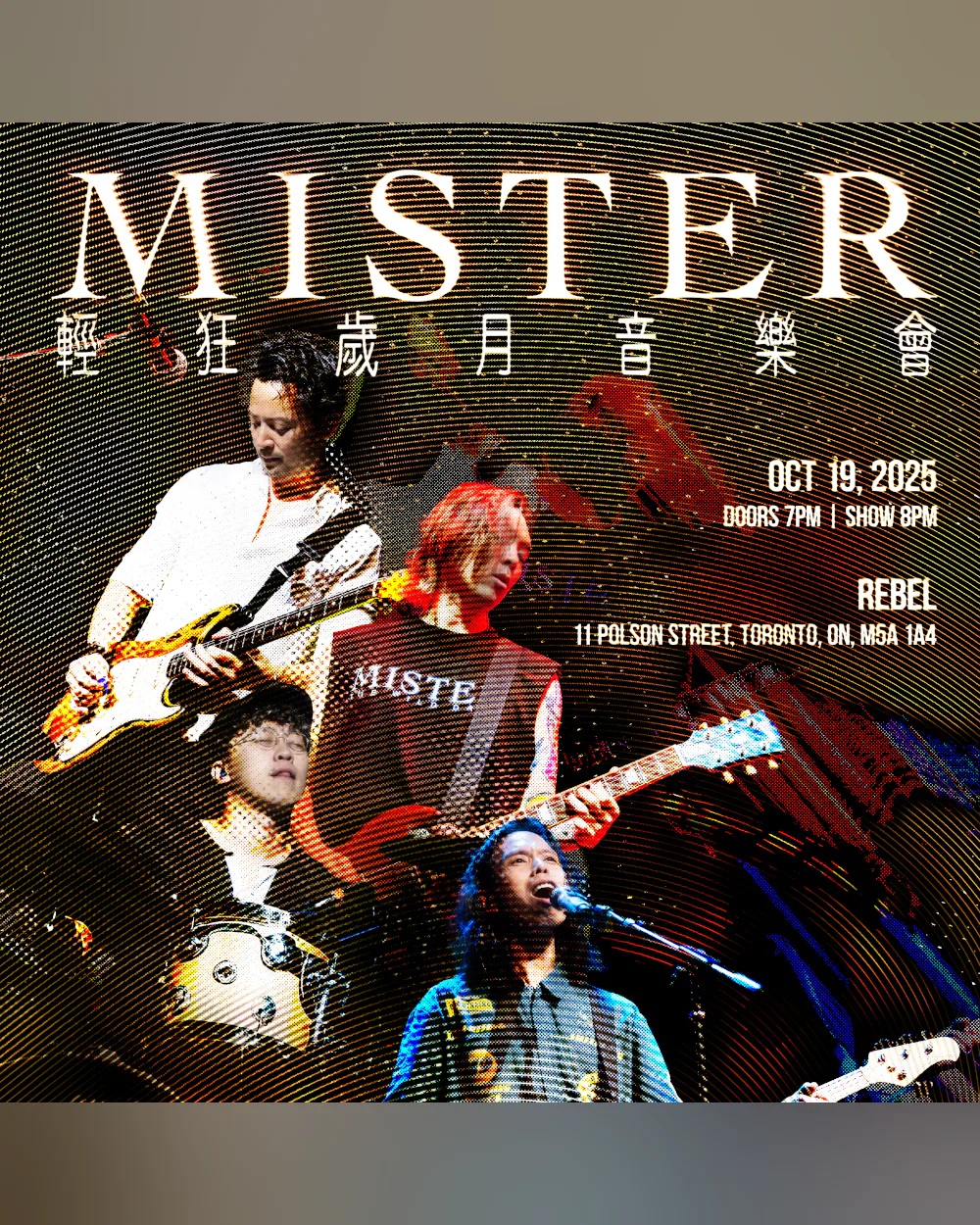 MISTER - The Wild Days Tour