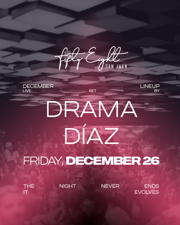 FRIDAY 12/26 | SOUNDS BY DRAMA DIAZ