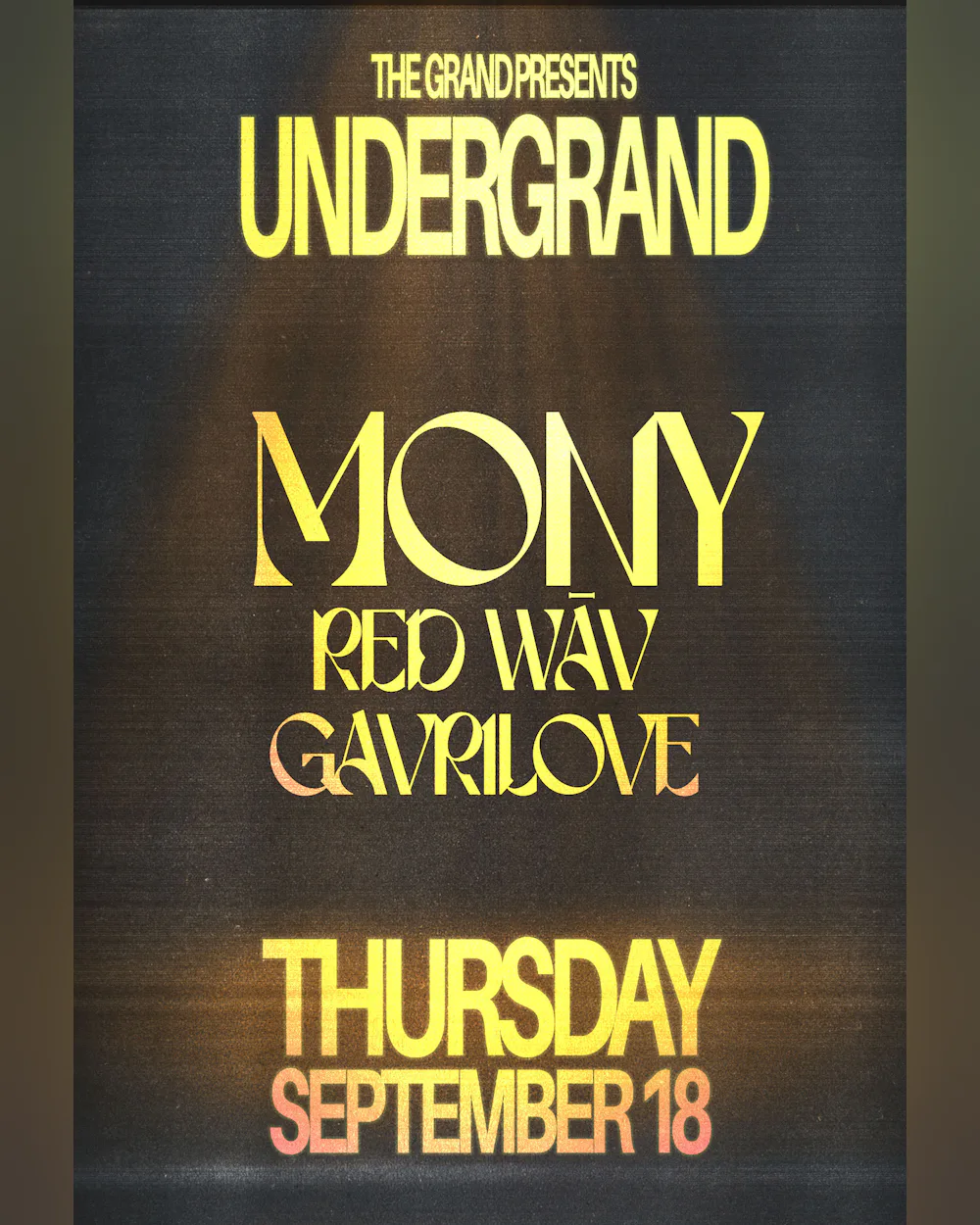Mony | The Grand Boston