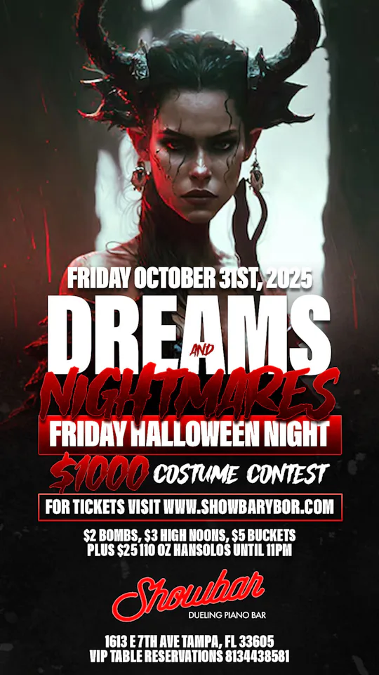 Dreams & Nightmares: Halloween Night - 10/31/25