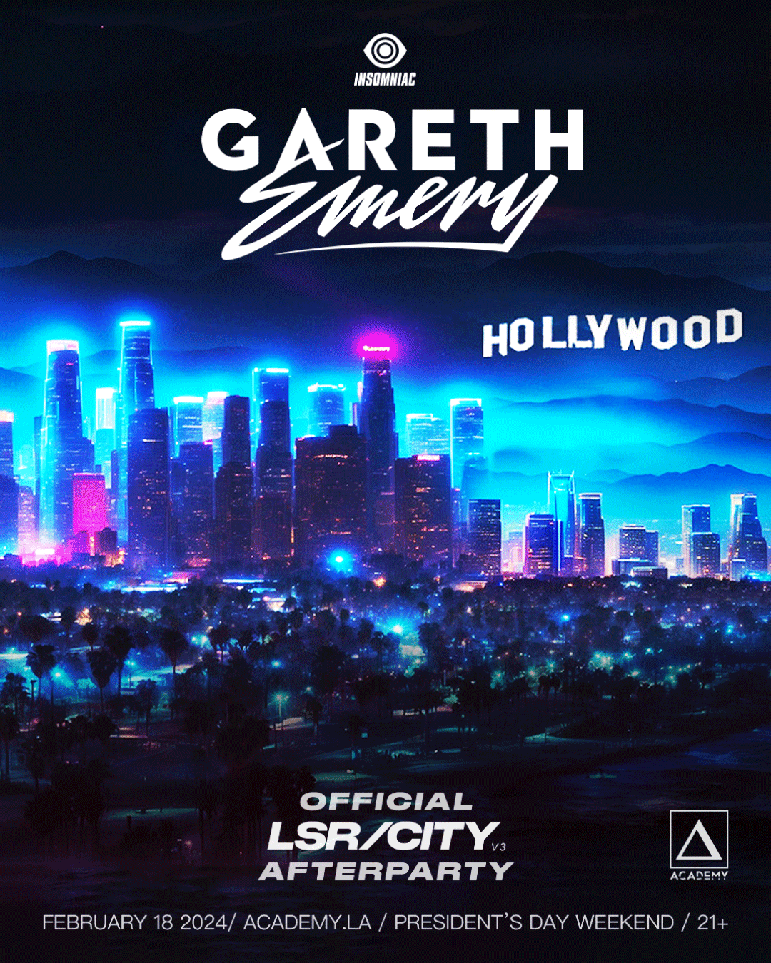 GARETH EMERY: LSR/CITY V3 AFTERPARTY