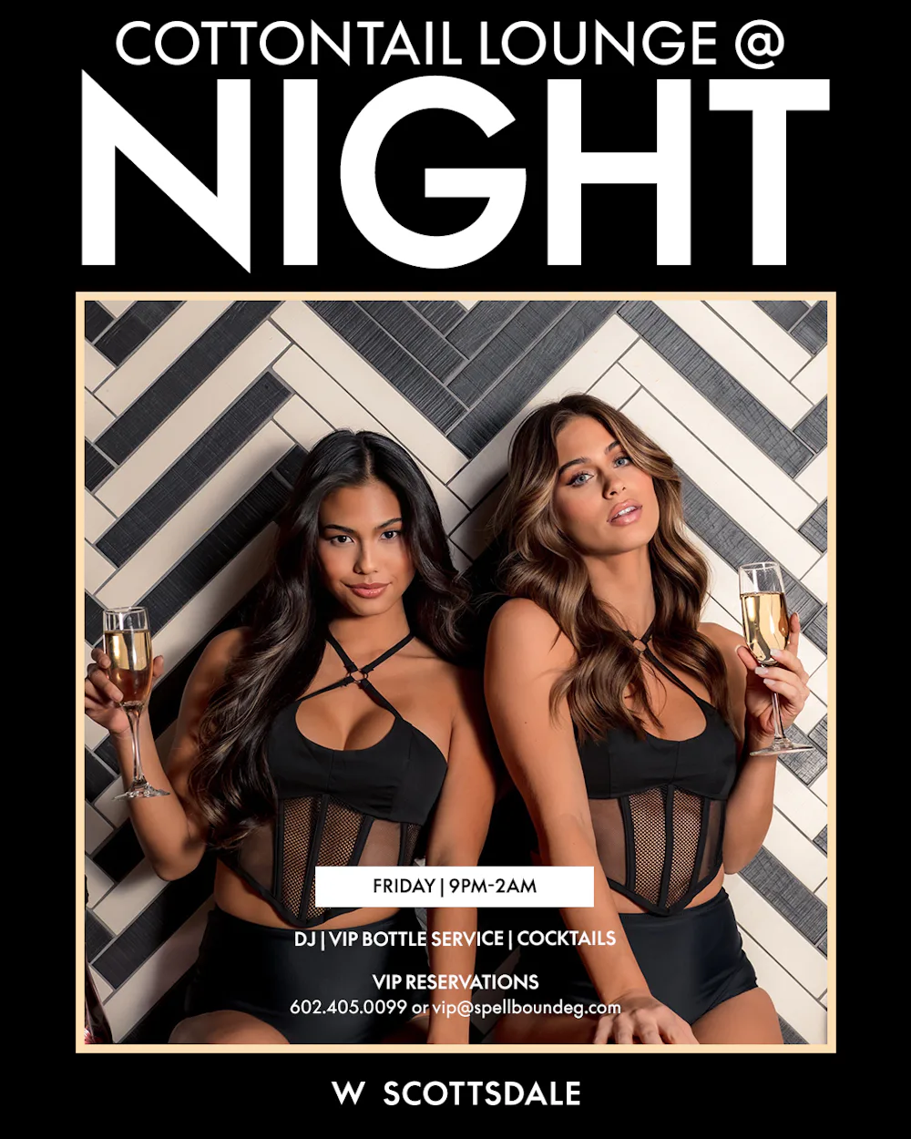 Cottontail @ Night | Fridays