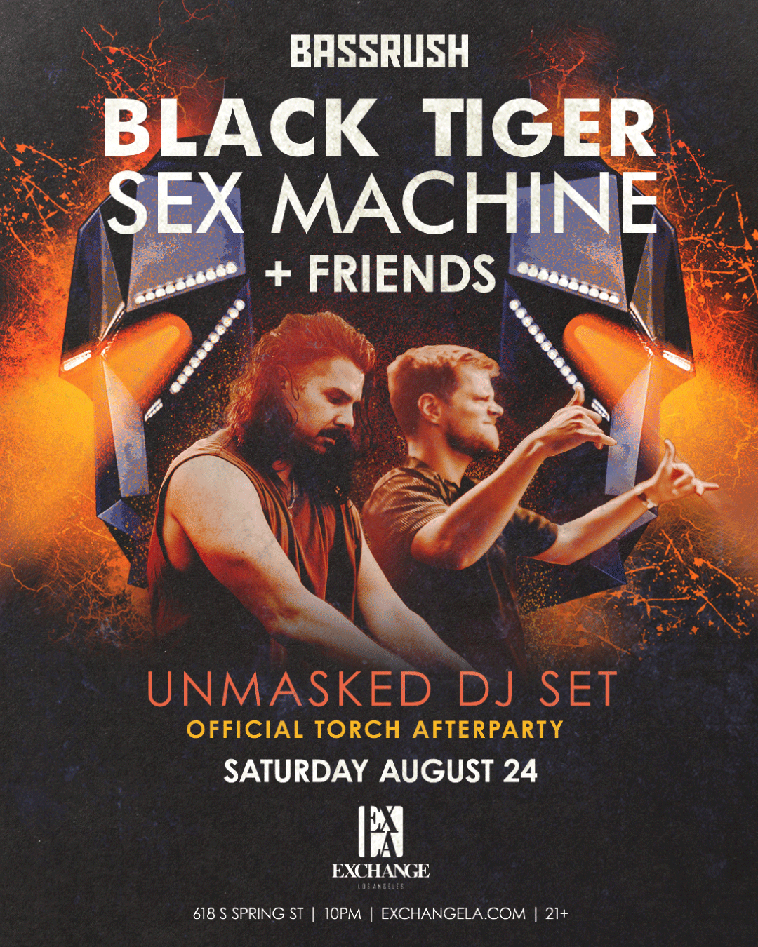 BLACK TIGER SEX MACHINE + FRIENDS