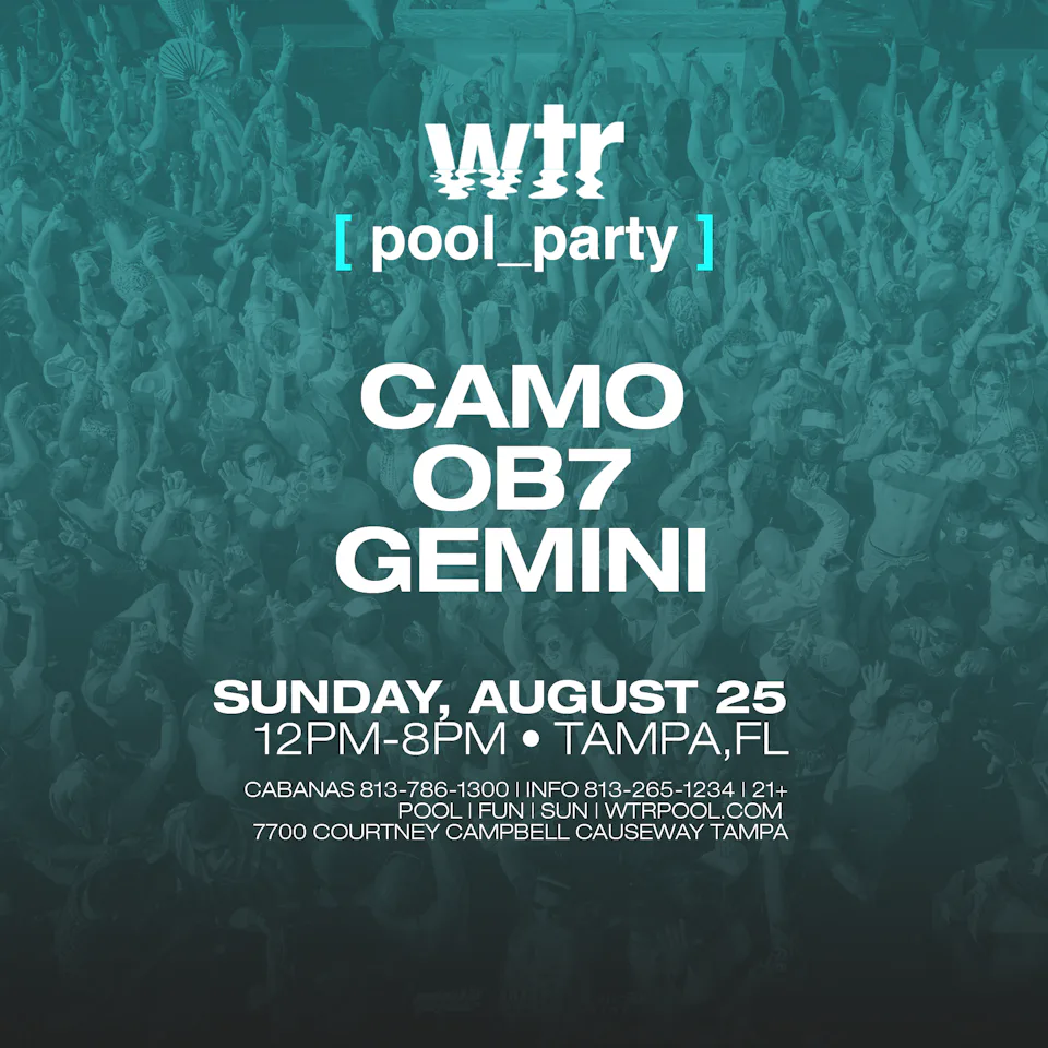 Pool Party w/ Camo, OB7, & Gemini
