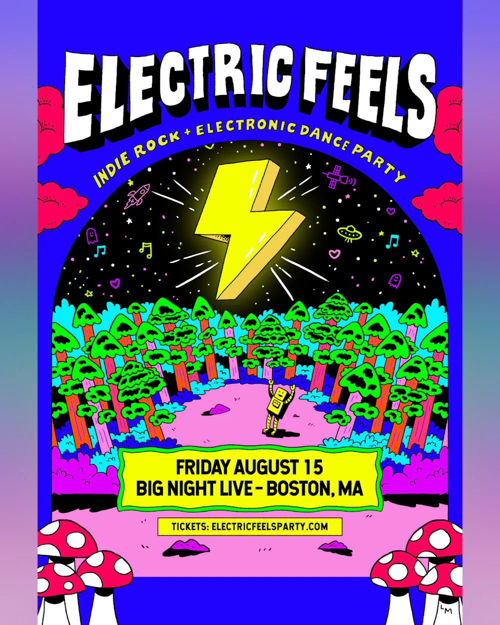 Electric Feels at Big Night Live
