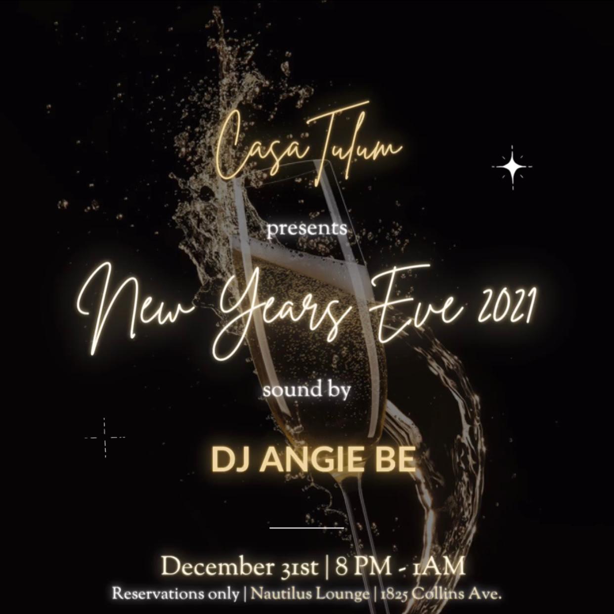 Tablelist | Buy Tickets and Tables to NYE Casa Tulum at Nautilus Cabana Club