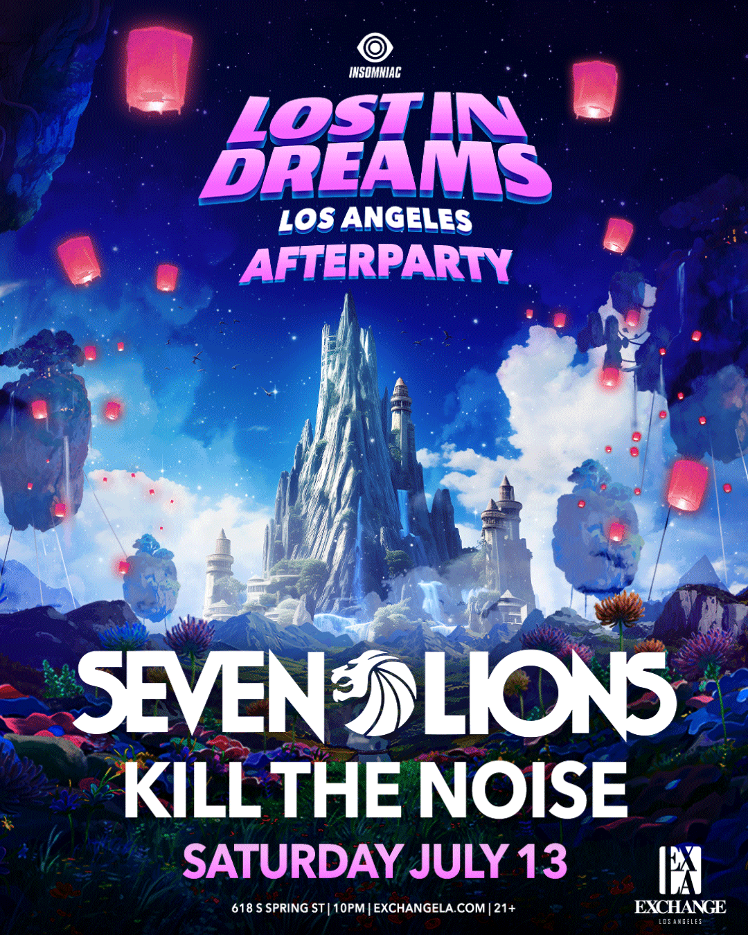 Lost in Dreams presents SEVEN LIONS