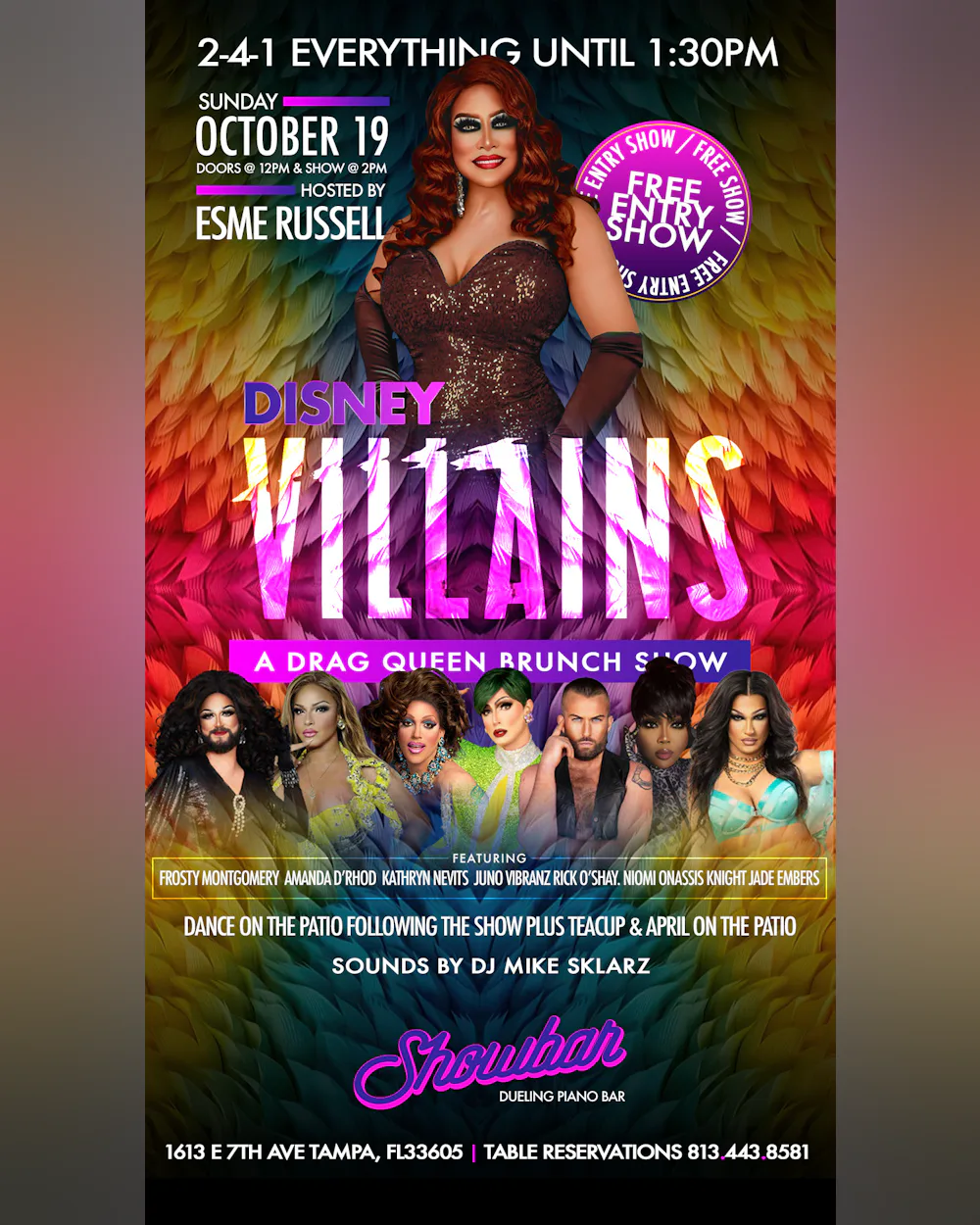 Disney Villains Drag Brunch - 10/19/25
