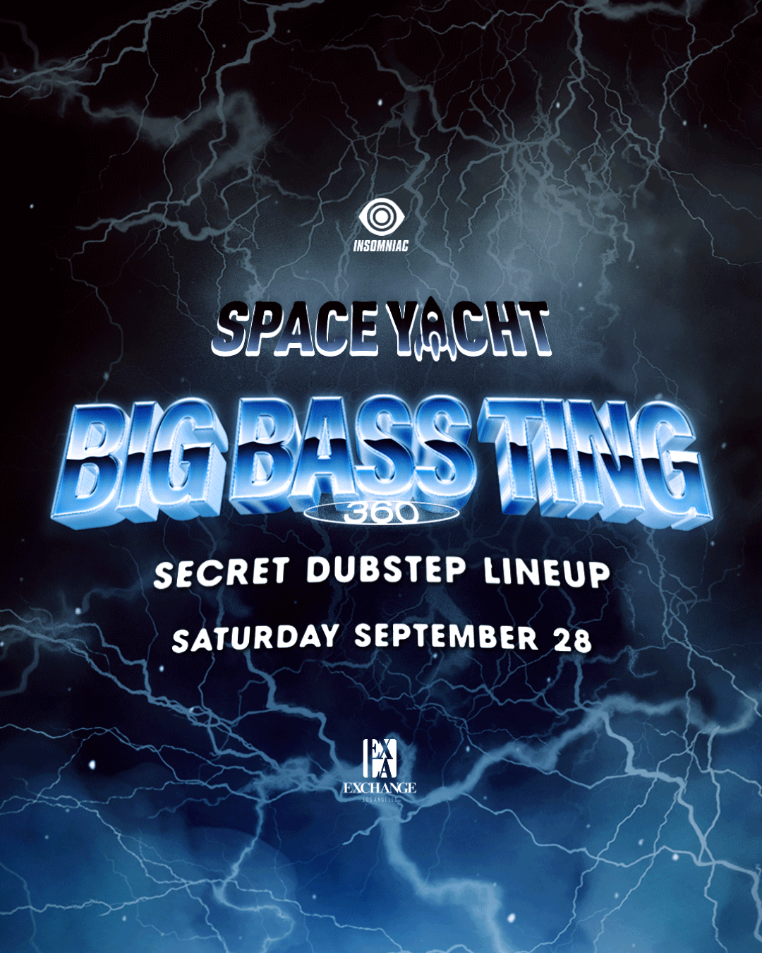 SPACE YACHT: BIG BASS TING (SECRET DUBSTEP LINEUP)