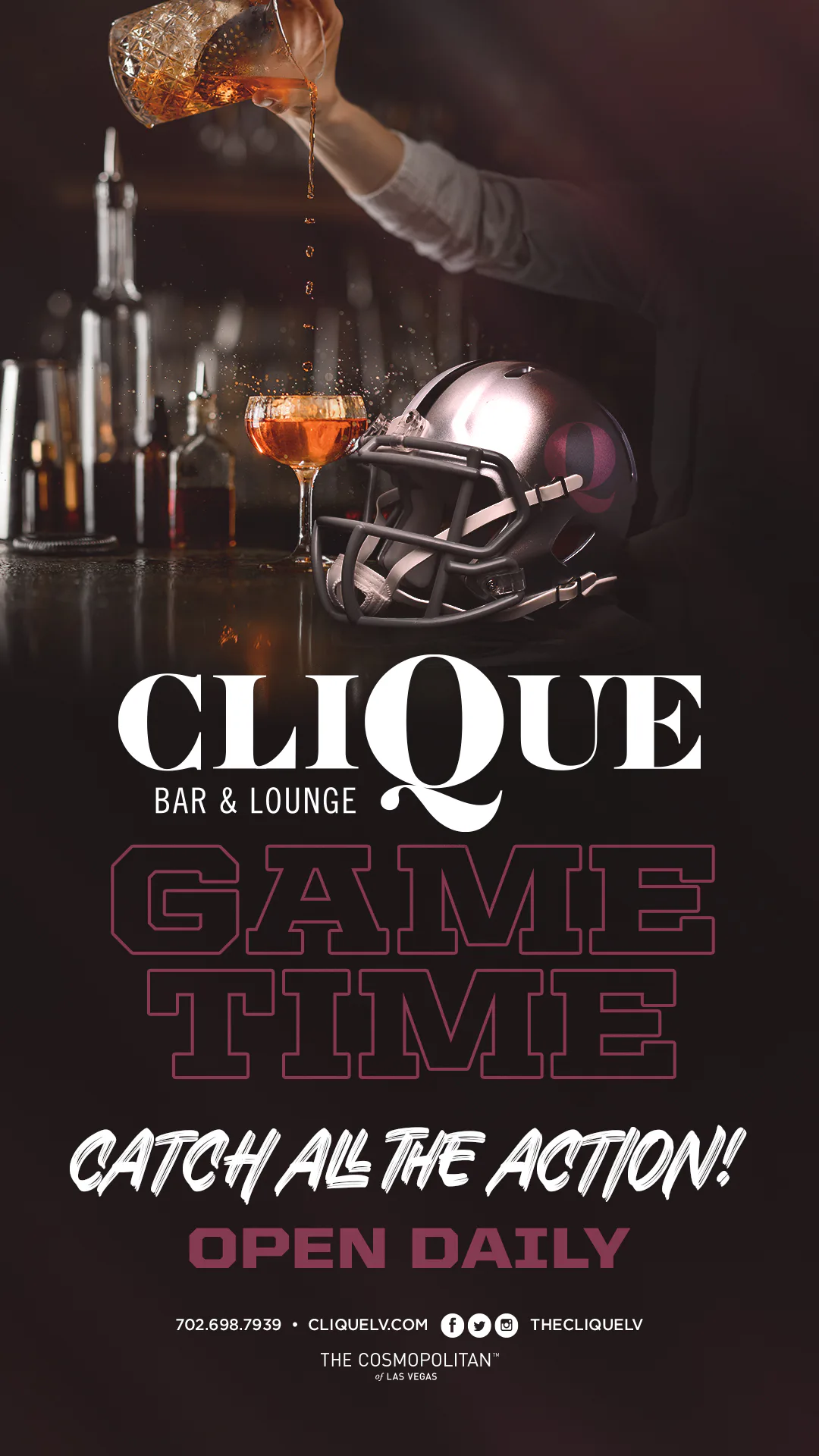 Football, Cocktails, Bites and Beats