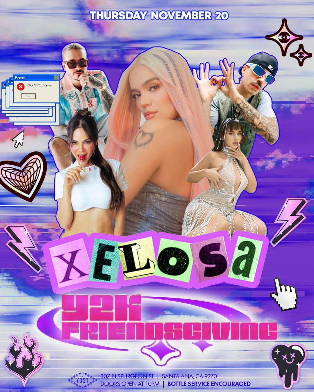 XELOSA Y2K  FRIENDSCIVINC  @ YOSTTHEATER