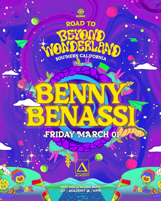 ROAD TO BEYOND WONDERLAND: BENNY BENASSI