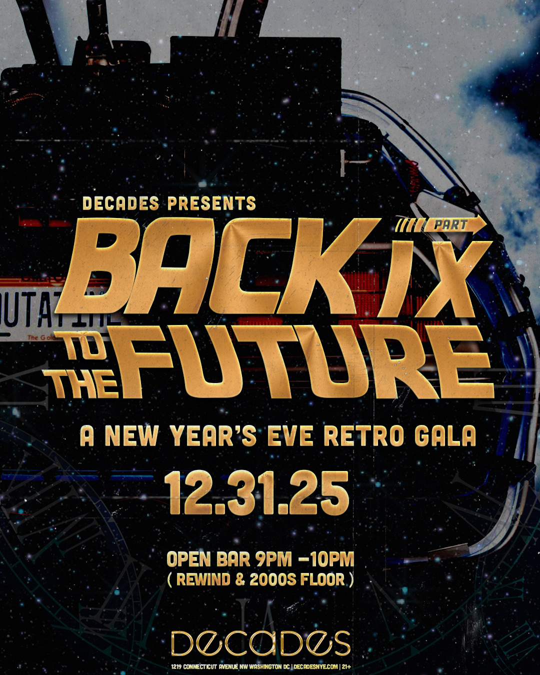 BACK TO THE FUTURE IX : A RETRO NEW YEAR'S EVE GALA