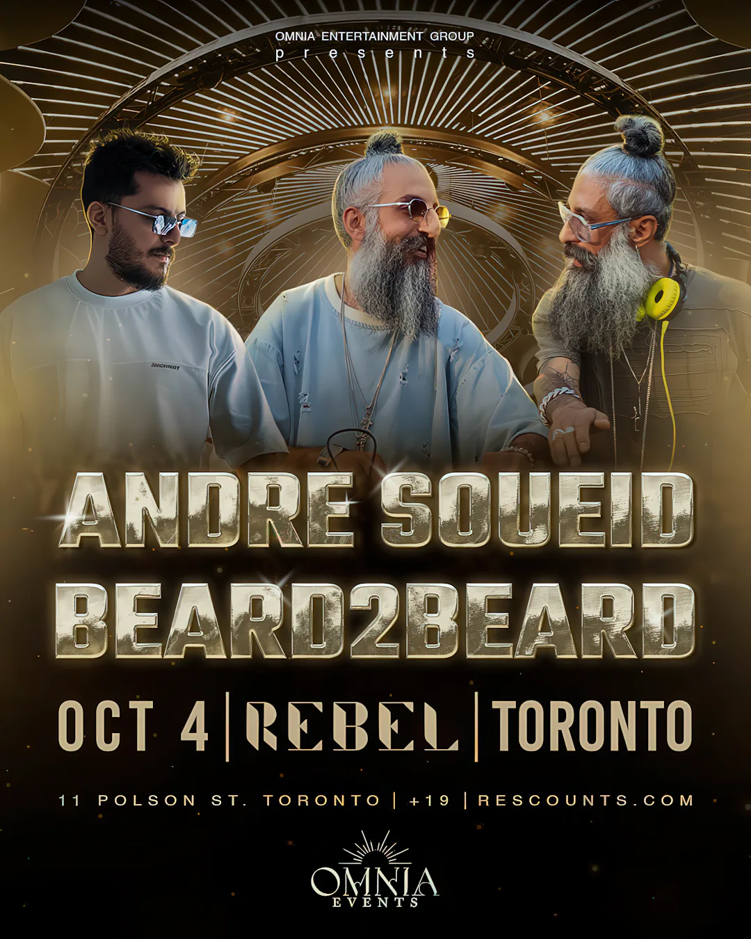 DJ Andre Soueid and Beard2Beard