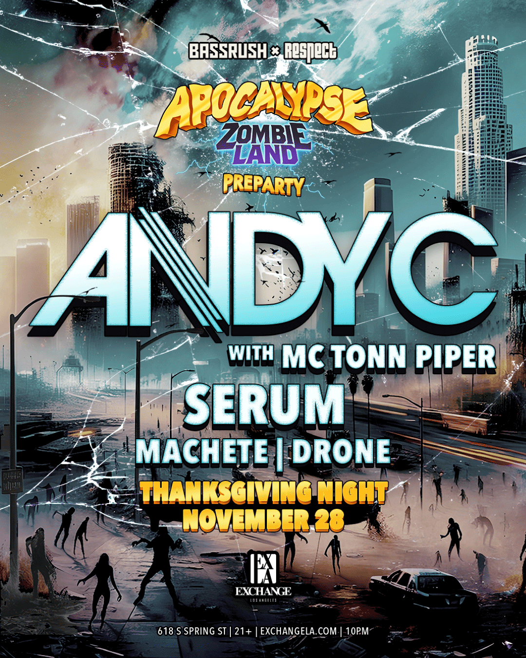 Apocalypse Preparty feat. Andy C, Serum