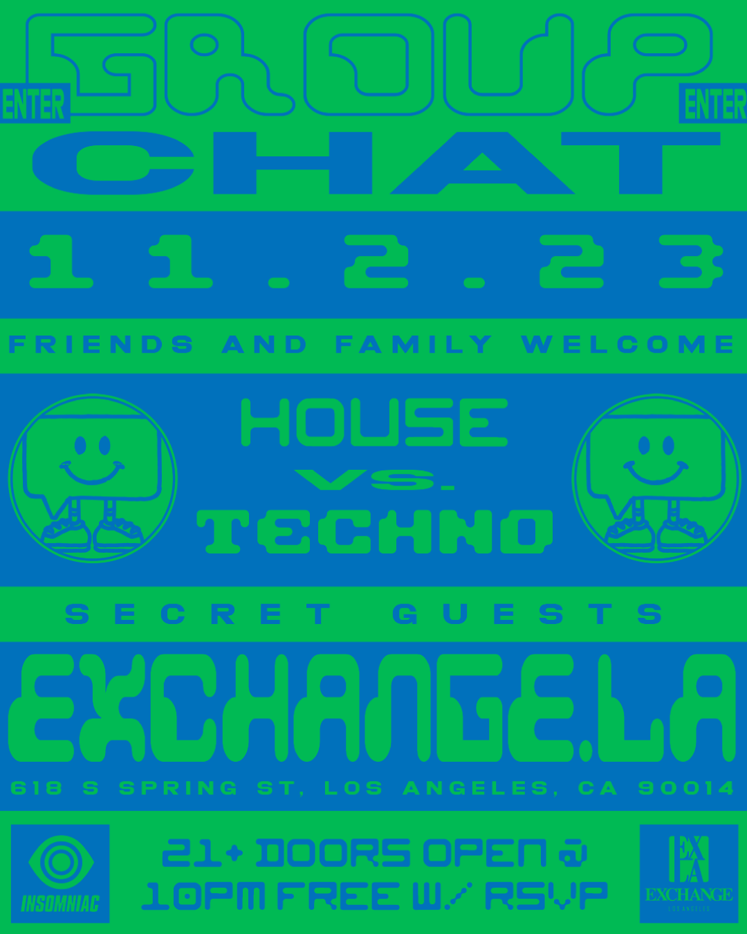 GROUP CHAT: HOUSE VS. TECHNO