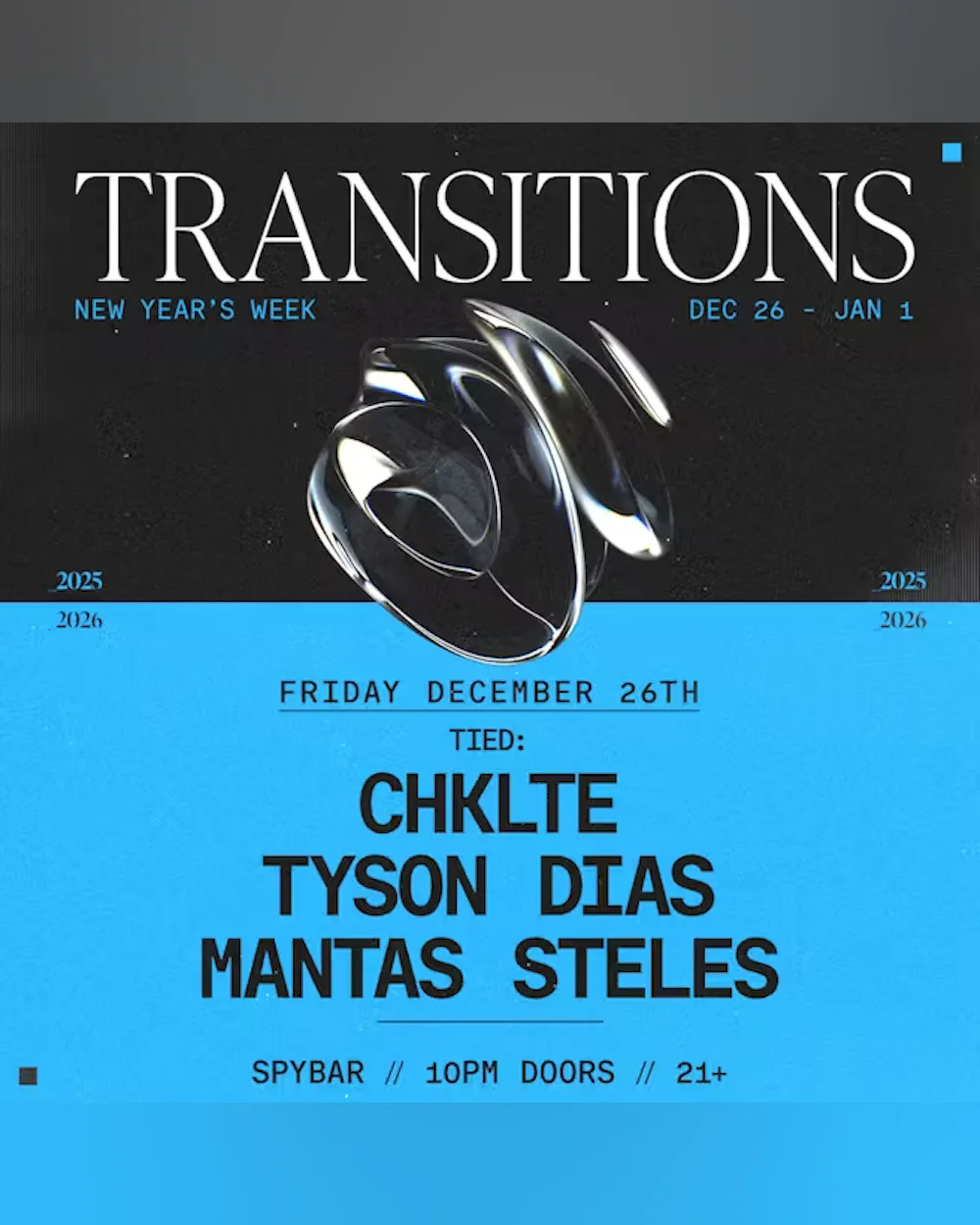 Tied ft. CHKLTE, Tyson Dias + Mantas Steles