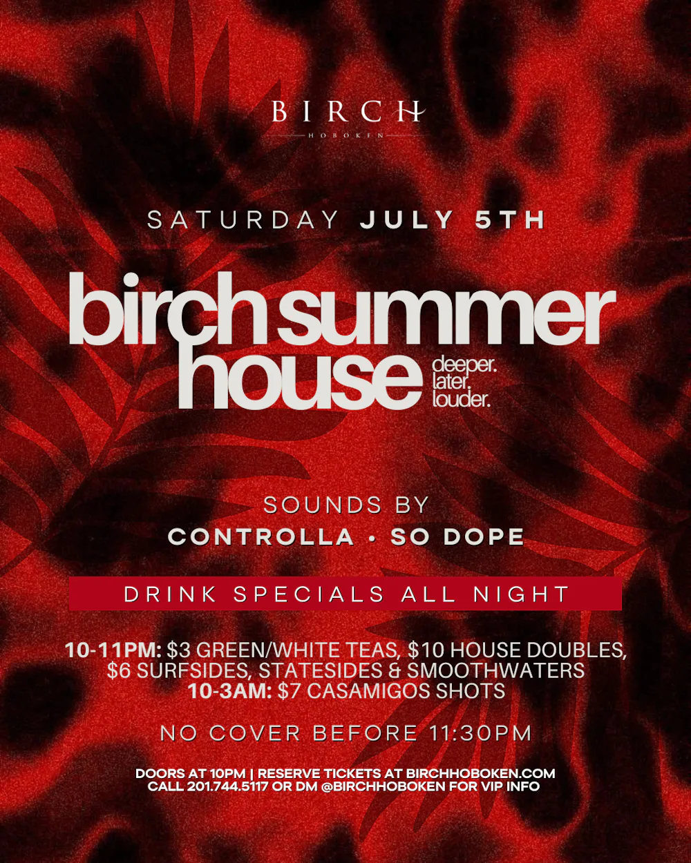 7/5 BIRCH SUMMER HOUSE