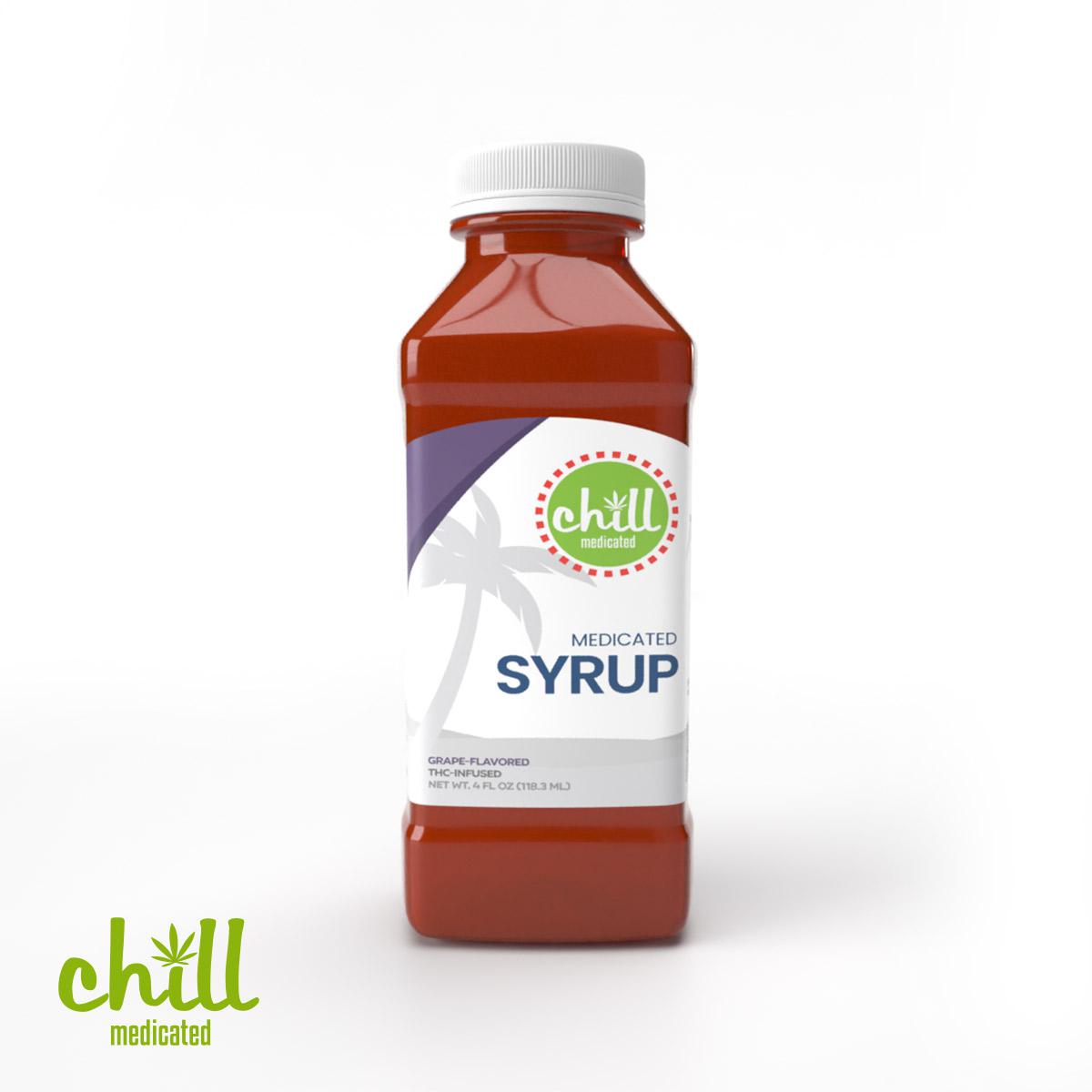 Shop Grape Syrup 4.6875g Tinctures by Chill Medicated Grand Rapids
