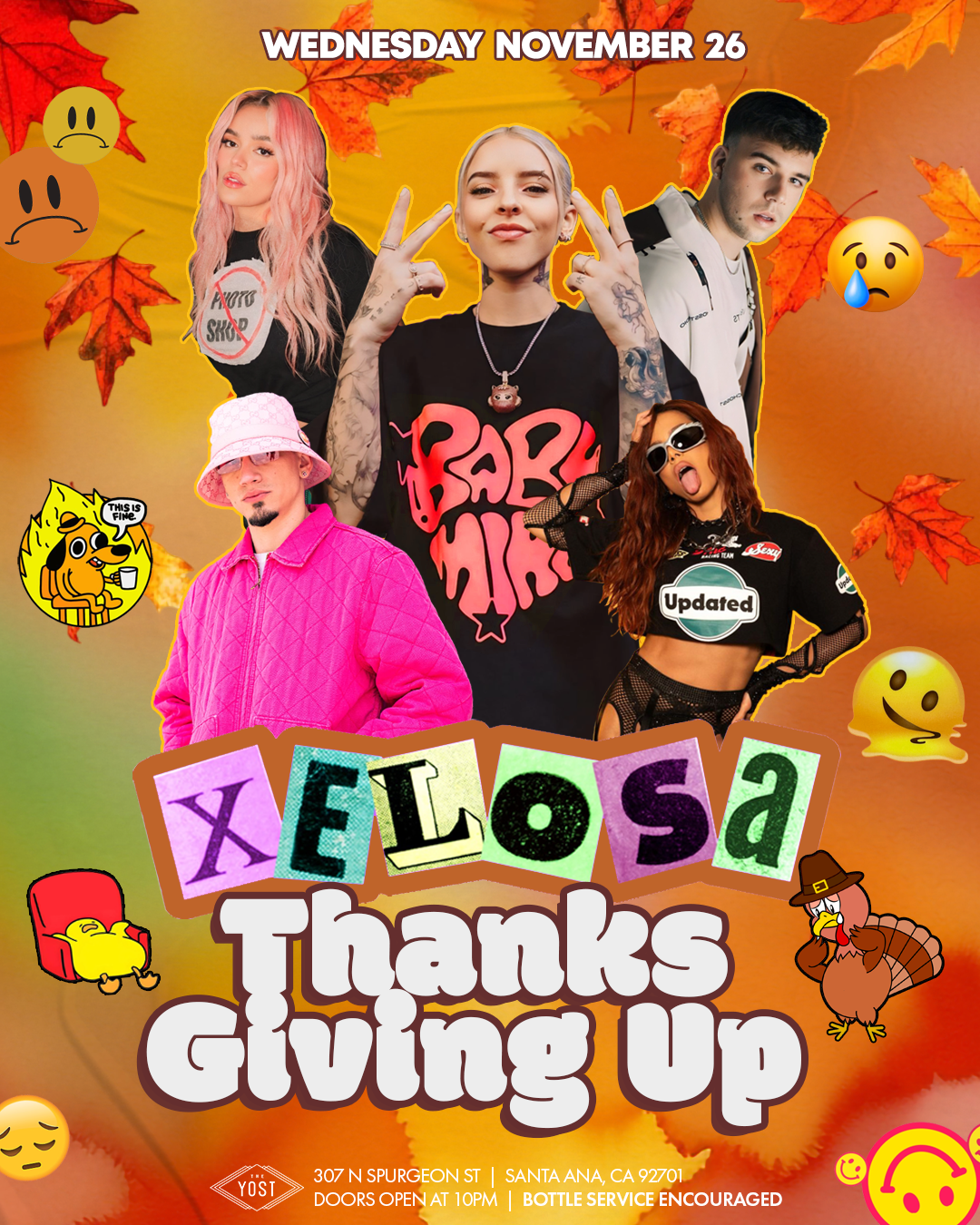 XELOSA THANKSGIVING UP  @ YOSTTHEATER