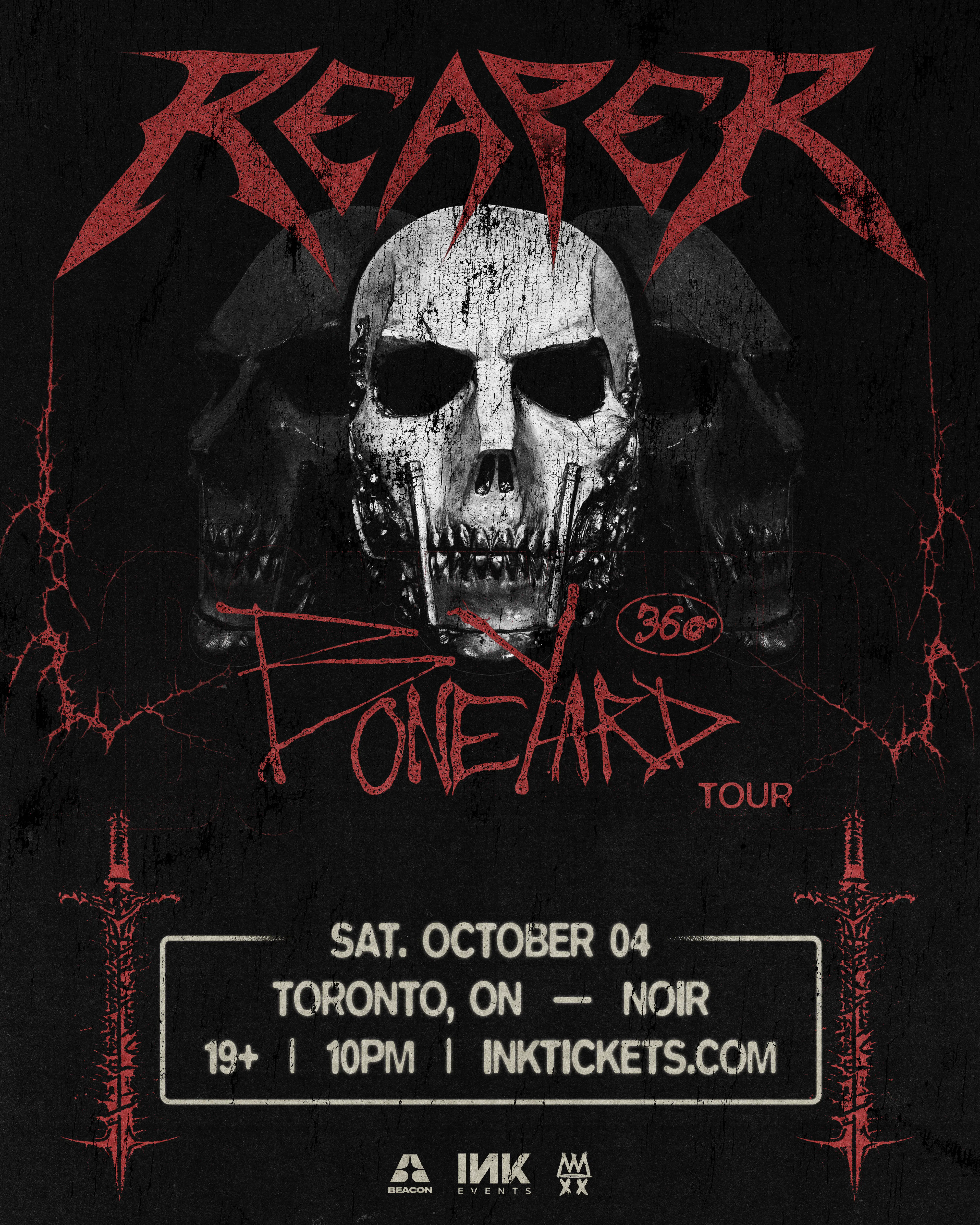 REAPER - BONEYARD 360 TOUR | NOIR