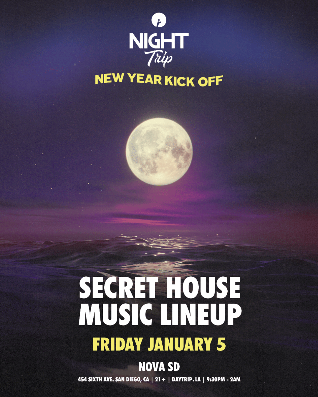 Night Trip: New Year Kick Off