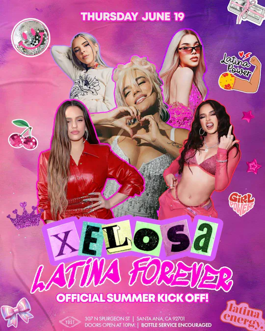 XELOSA LATINA FOREVER OFFICIAL SUMMER KICK OFF