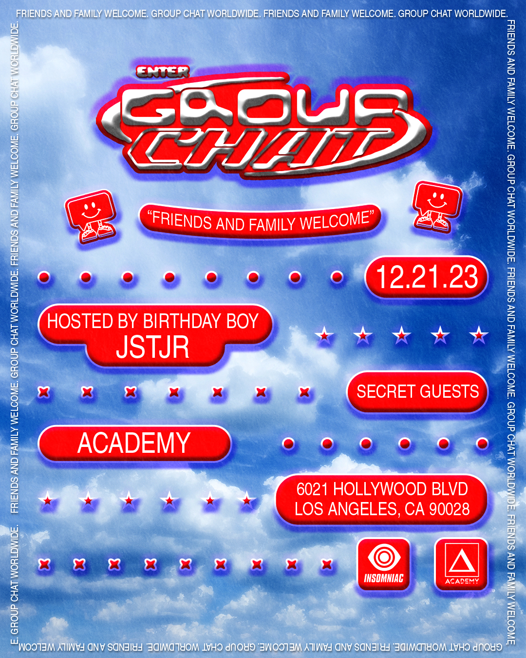 GROUP CHAT: JSTJR’S BIRTHDAY