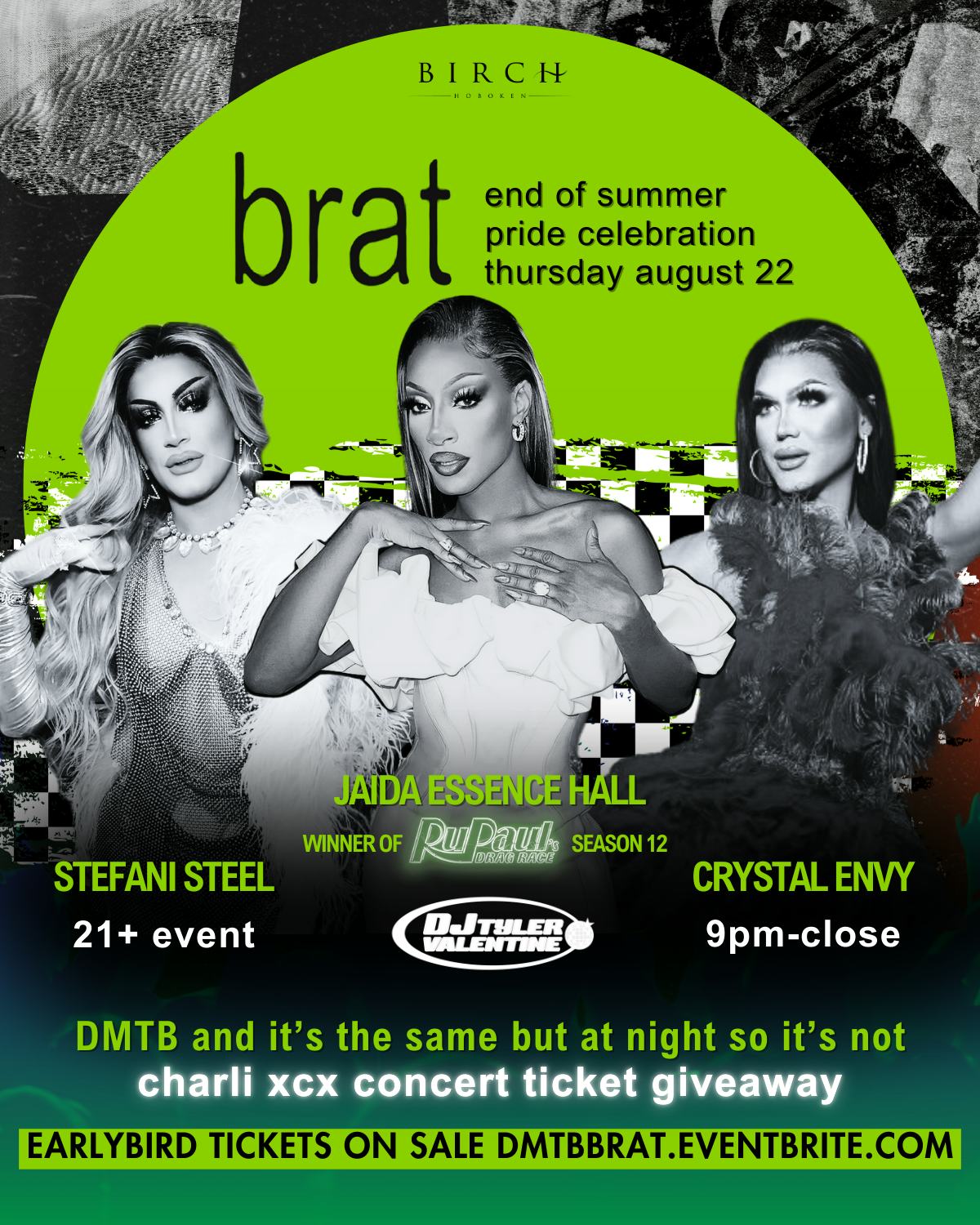 Tablelist | Buy Tickets and Tables to 8/22 DMTB BRAT END OF
