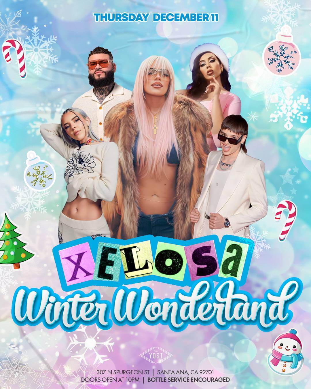 XELOSA WINTER WONDERLAND PARTY  @ YOSTTHEATER