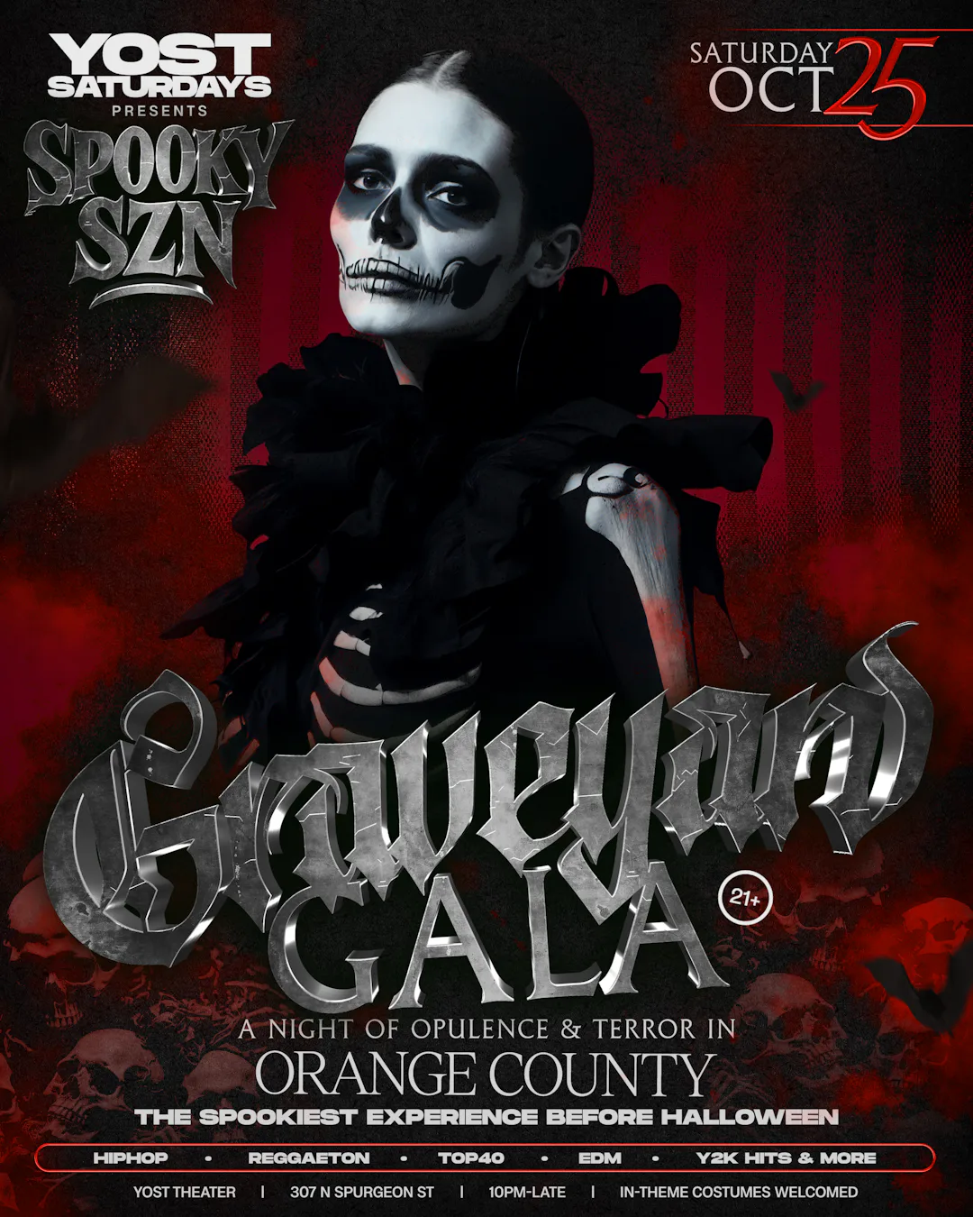 YOST SATURDAYS (21+) Reggaeton, Perreo, Corridos, Banda, Hip Hop Y mas