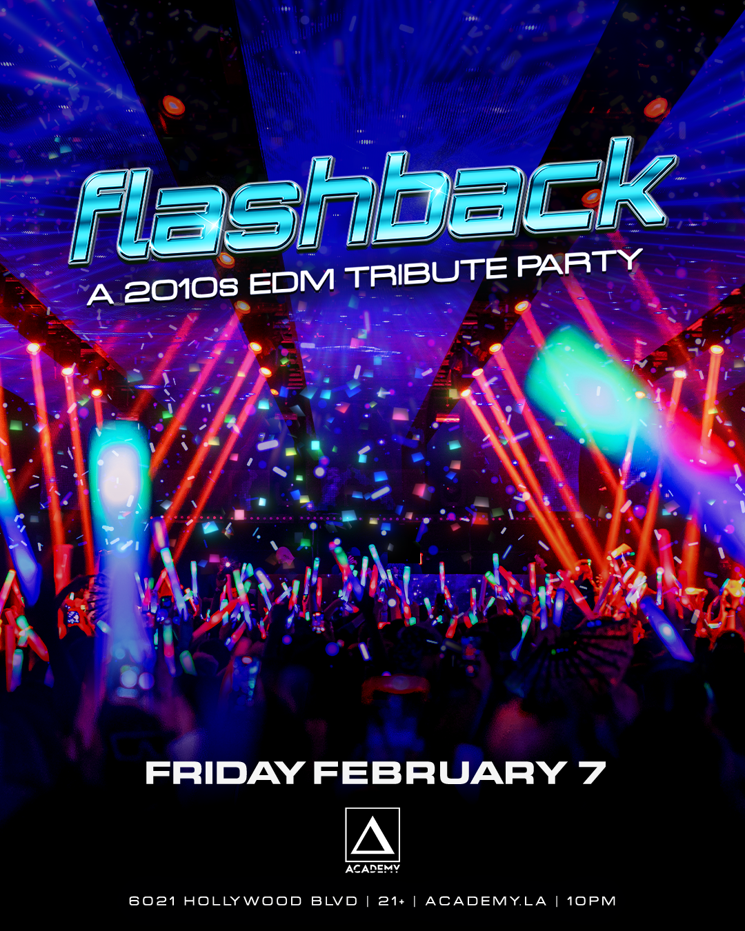 FLASHBACK: A 2010S EDM TRIBUTE PARTY