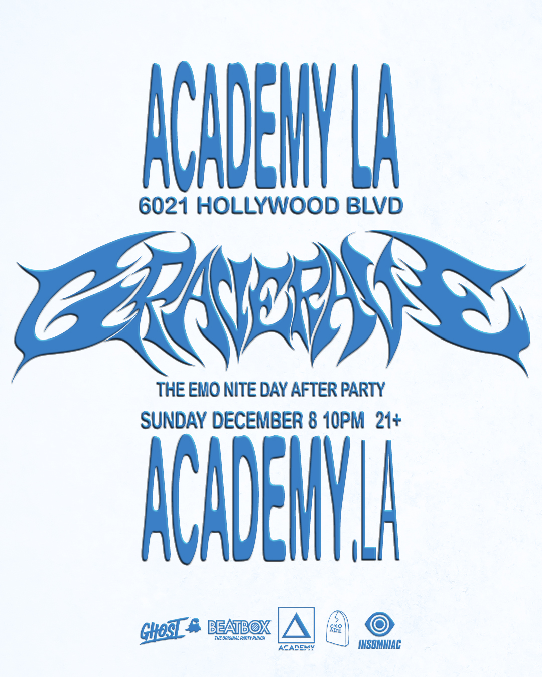 GRAVE RAVE: EMO NITE DAY AFTER PARTY