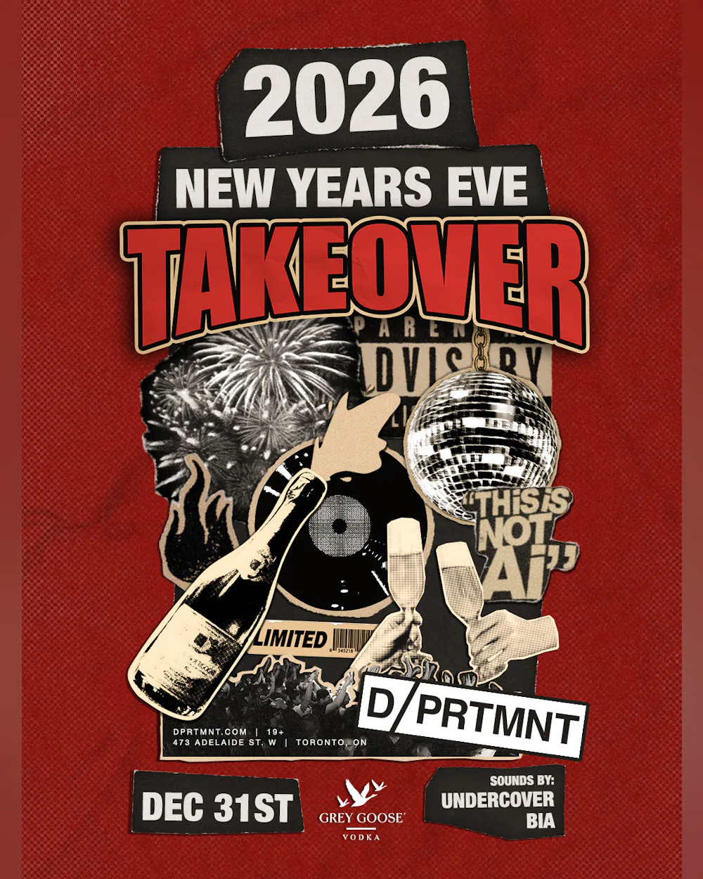 NEW YEARS EVE TAKEOVER