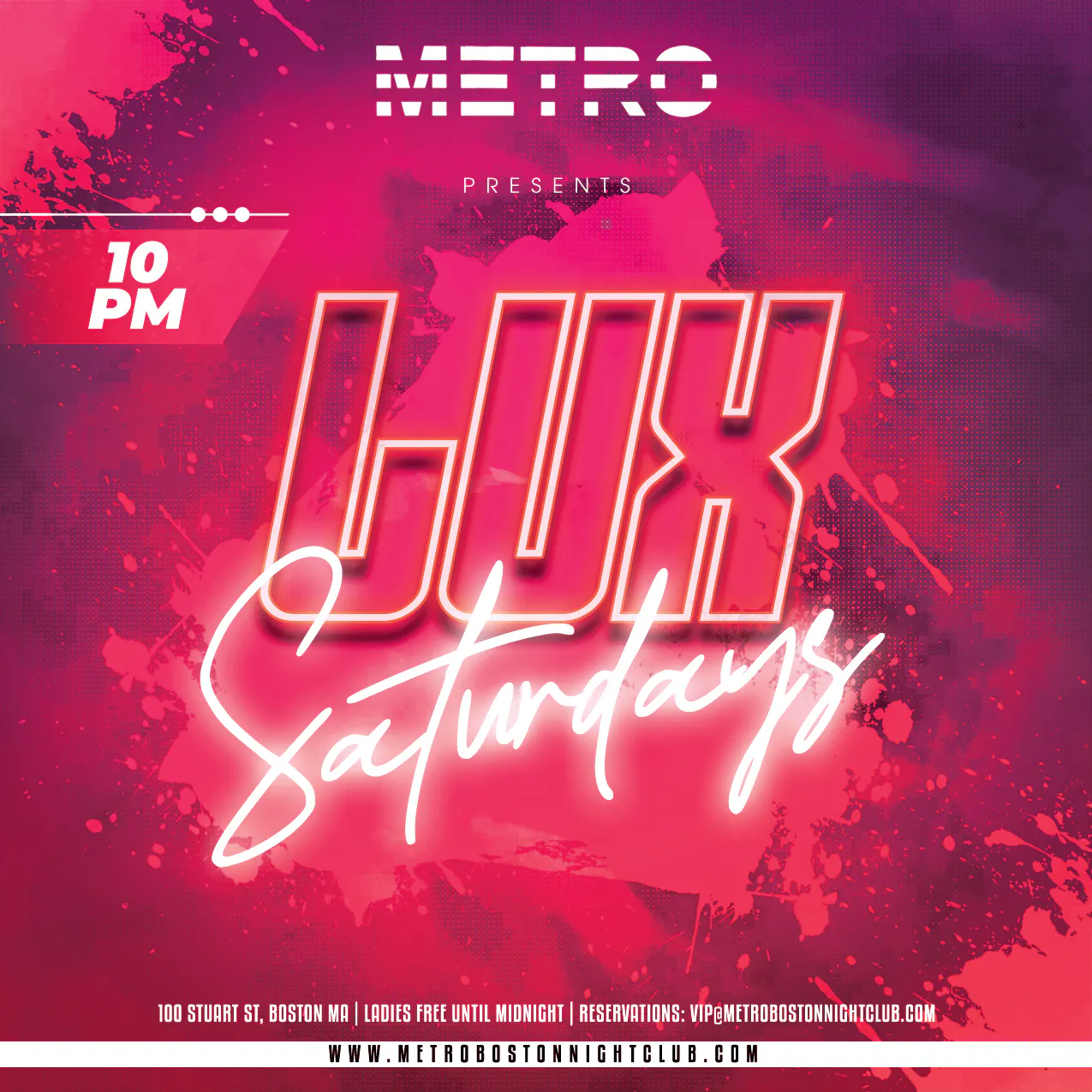 LUX Saturdays