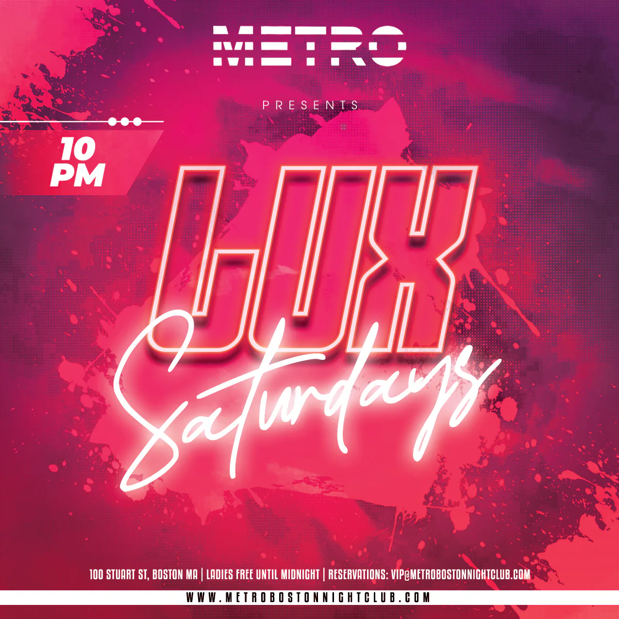 LUX Saturdays
