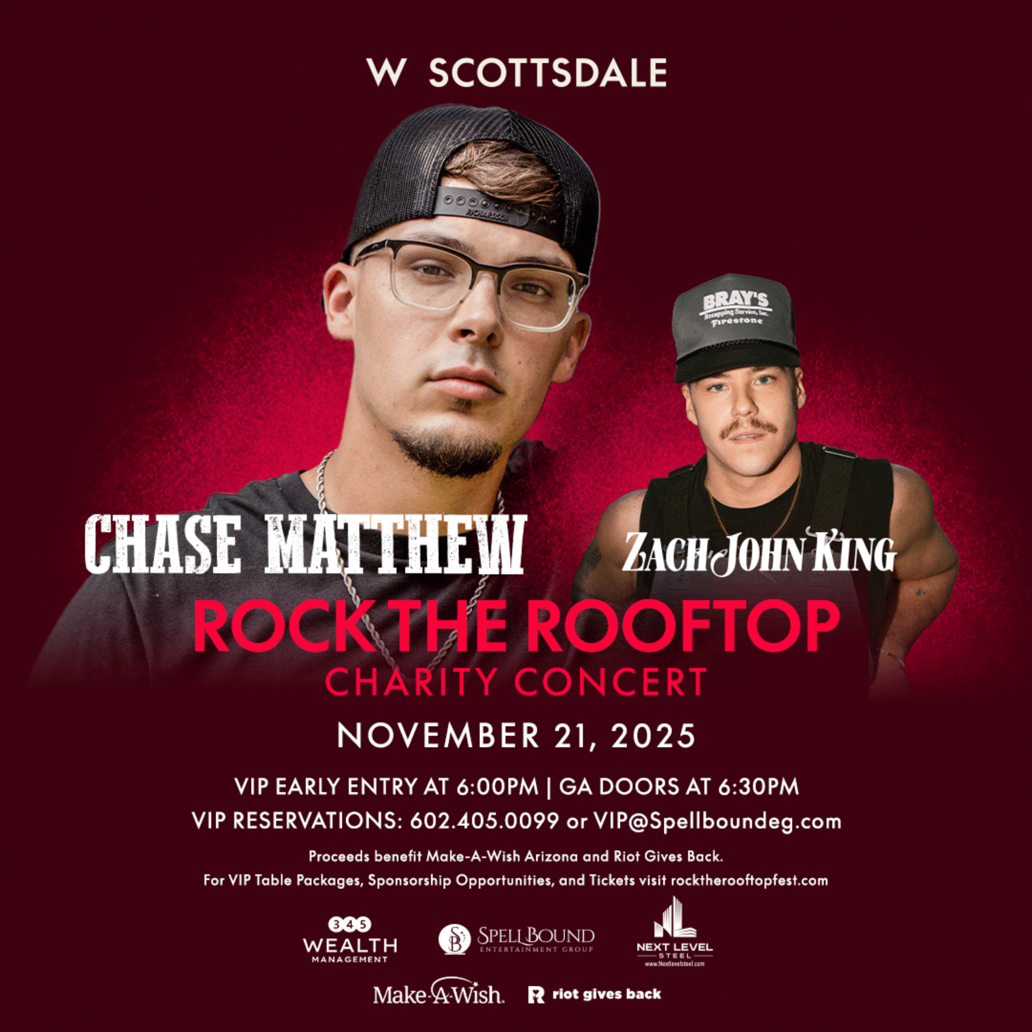 Rock the Rooftop 2025 featuring Chase Matthew with Zach John King