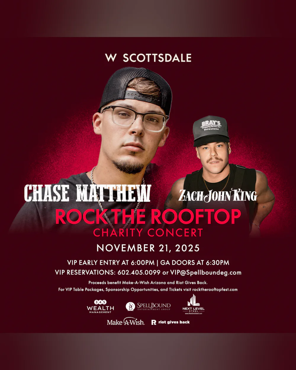 Rock the Rooftop 2025 featuring Chase Matthew with Zach John King