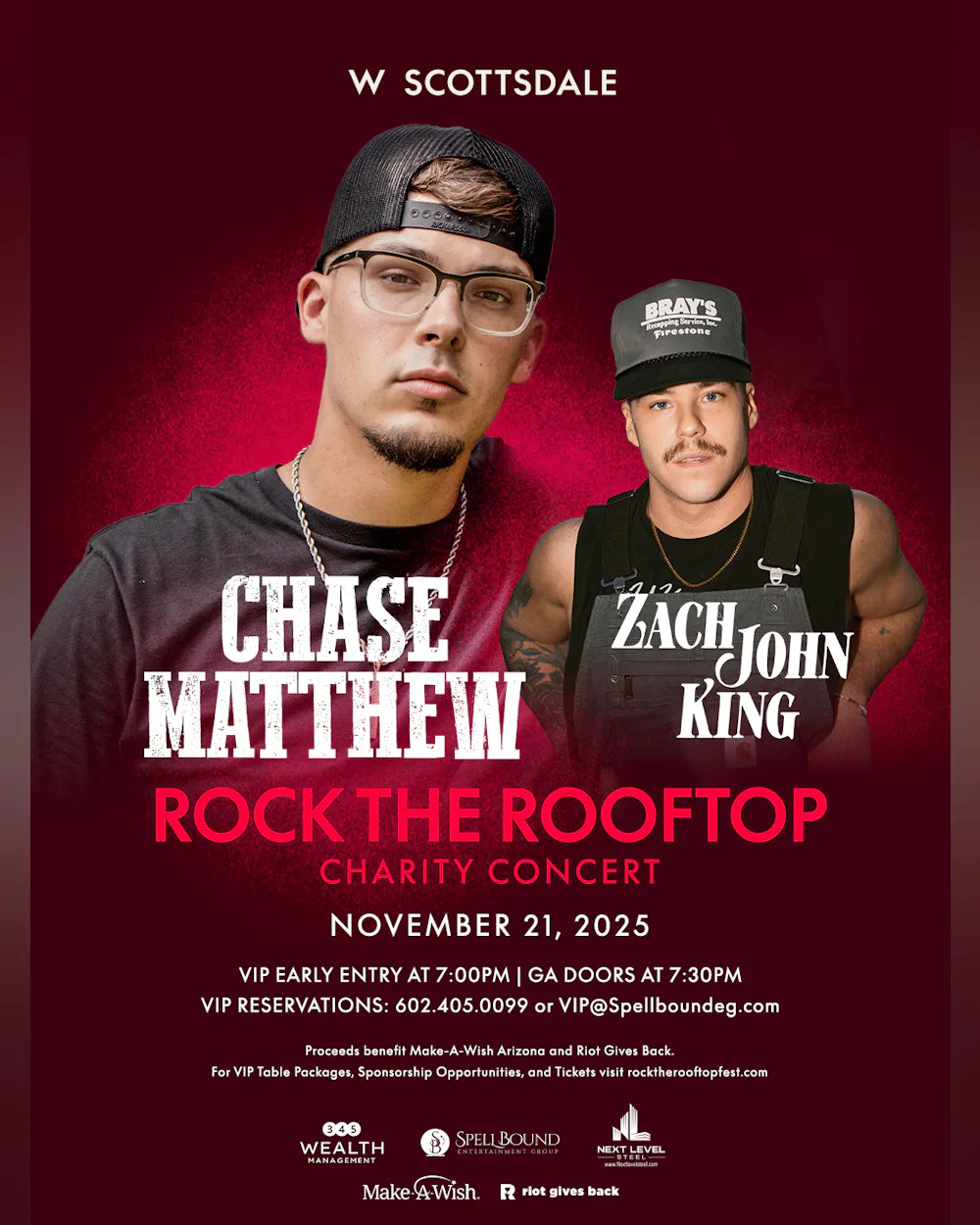 Rock the Rooftop 2025 featuring Chase Matthew with Zach John King
