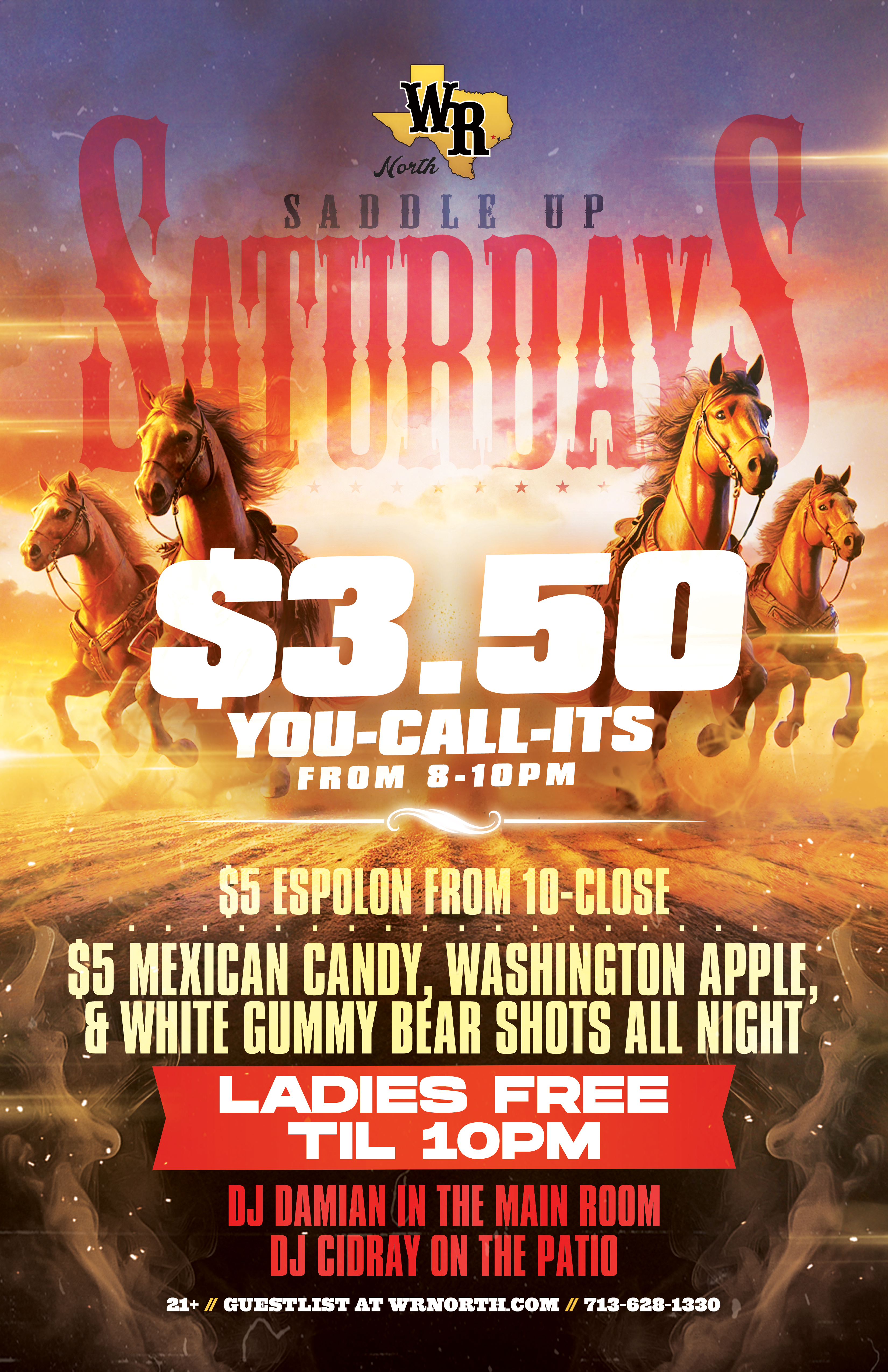 Saturday - Saddle Up Saturday