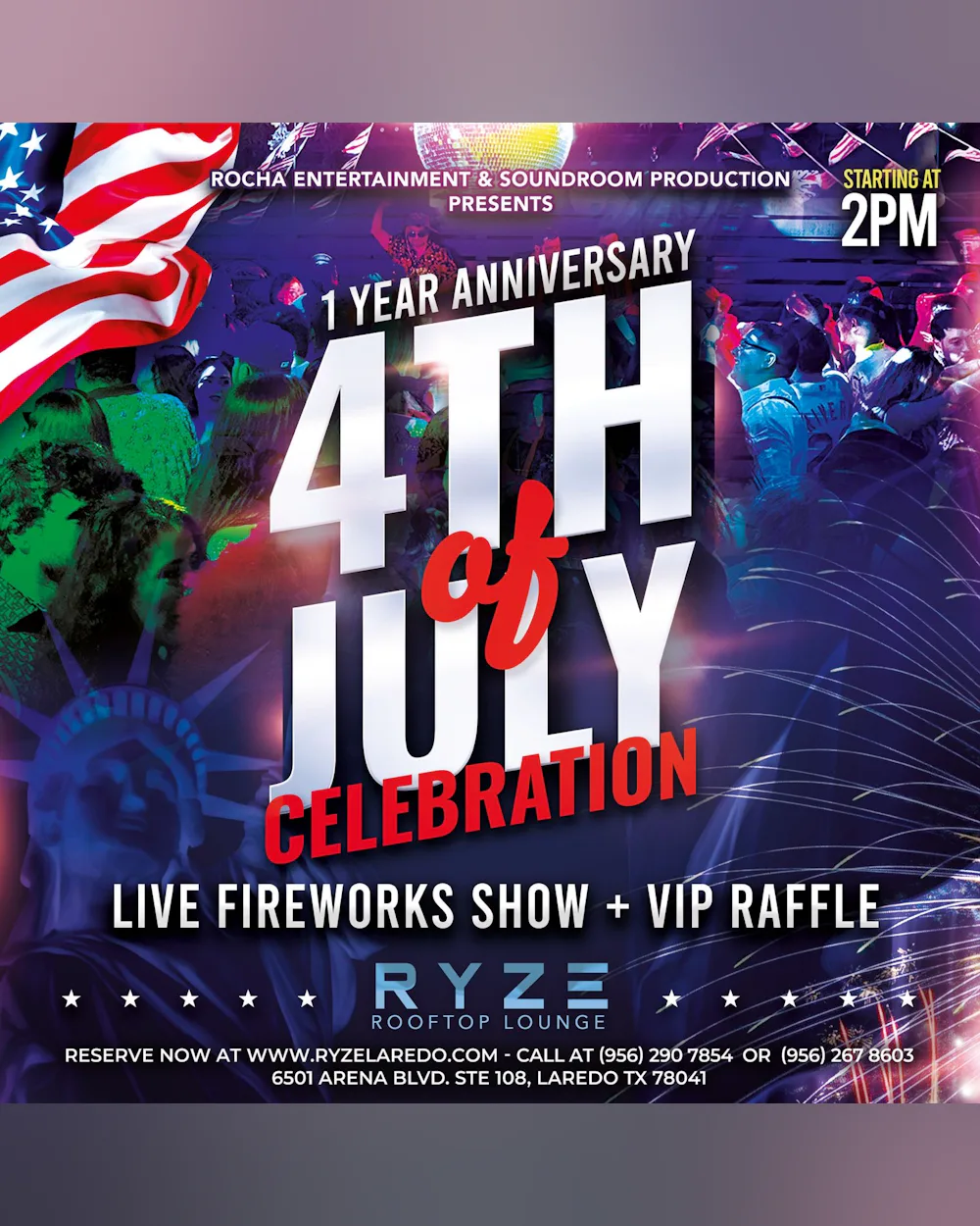 4th of July - 1 YR Celebration