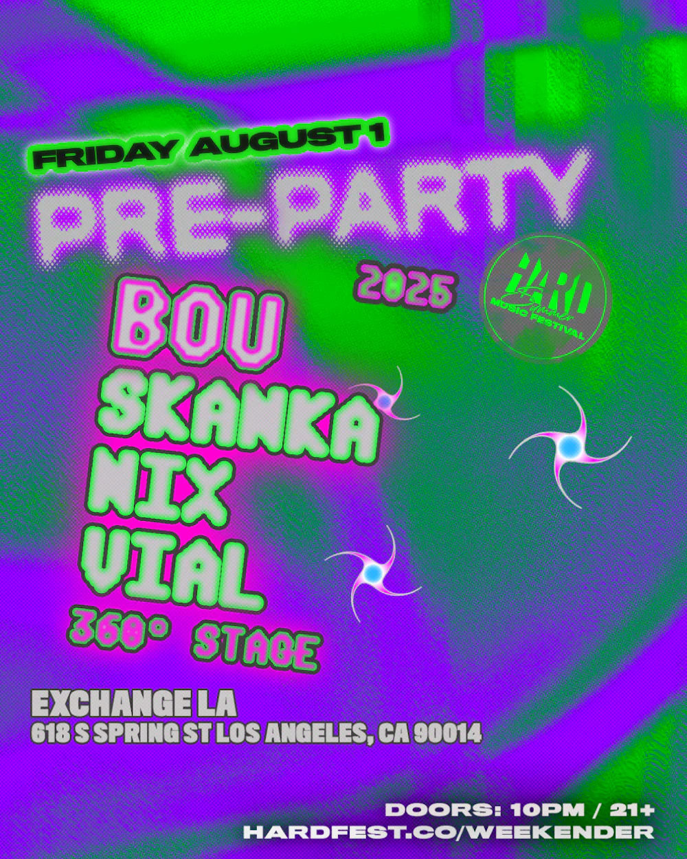 BOU - 360 Set (HARD Pre-Party)