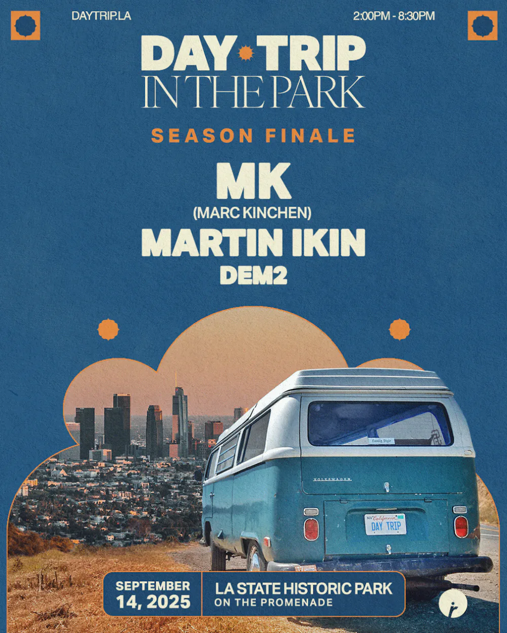 Day Trip in the Park: MK, Martin Ikin, Dem2