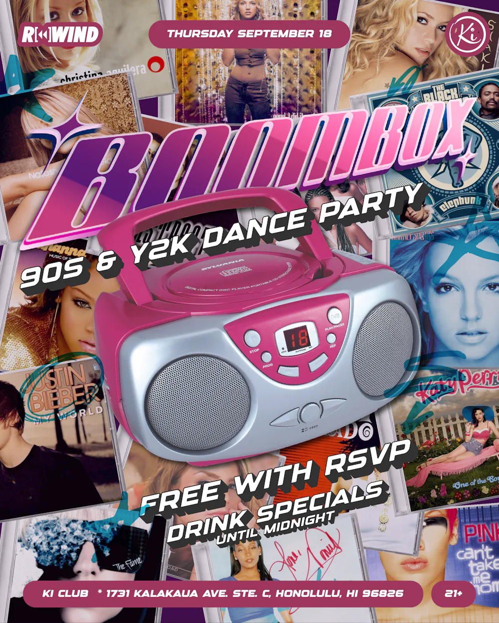 BOOMBOX HAWAII | Ki Club