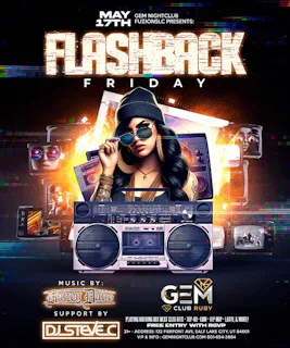 FUZION SLC Presents: FLASHBACK FRIDAY'S feat. DAVEY DAVE
