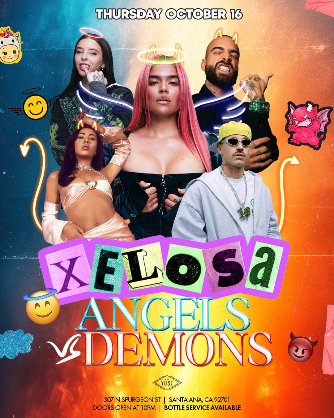 XELOSA ANGLES VS DEMONS PARTY @ YOSTTHEATER